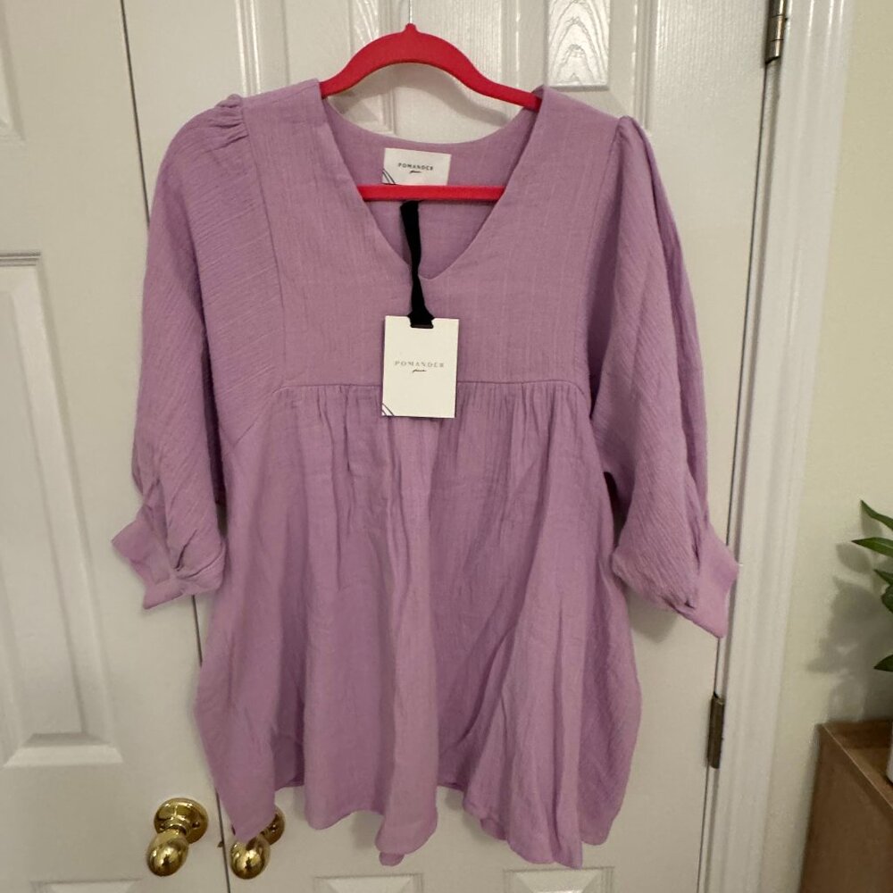 Medium Lavender Pomander Place Millie Mini Dress from Tuckernuck